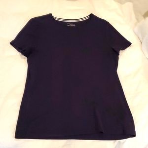 Navy cotton tee from Talbot's - M